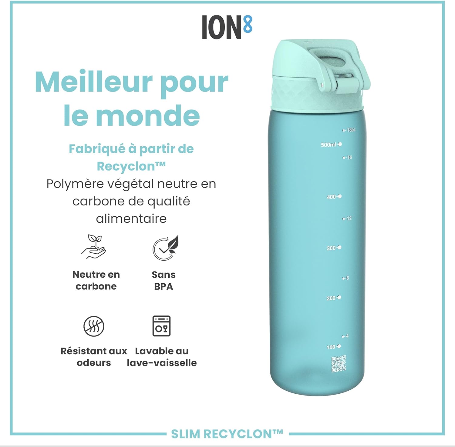 Thumbnail 4 de ION8 Gourde 500ml étanche et pratique