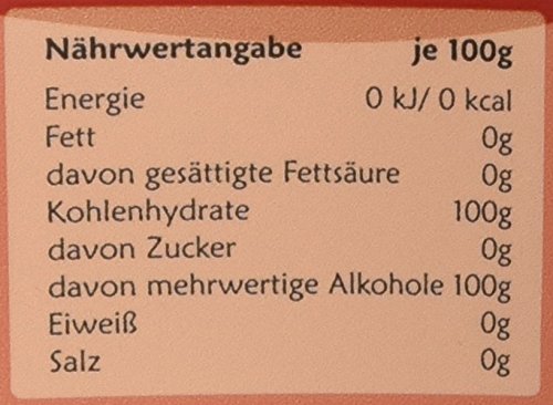 Detalle 1 de Wiezucker Erythritol – Zuckerersatz 1 kg, 70% Süßkraft, zahnschonend, vegan (1 x 1 kg)