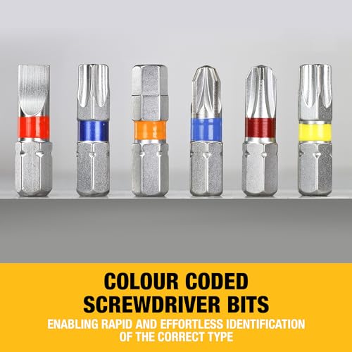 Detalle de DEWALT XS Tough Case 25mm Screwdriving Set 32pc, DT7969-QZ