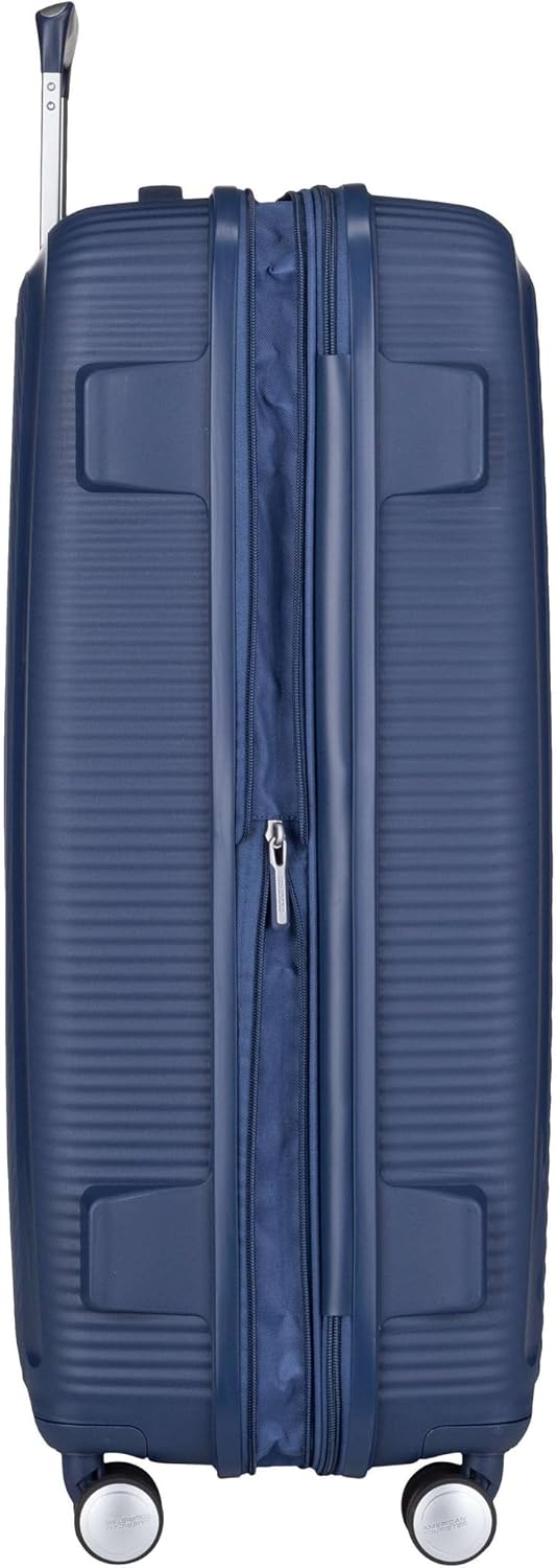 Detalle 2 de American Tourister Soundbox Trolley L espandibile 77 cm, TSA 97/110 L in Midnight Navy
