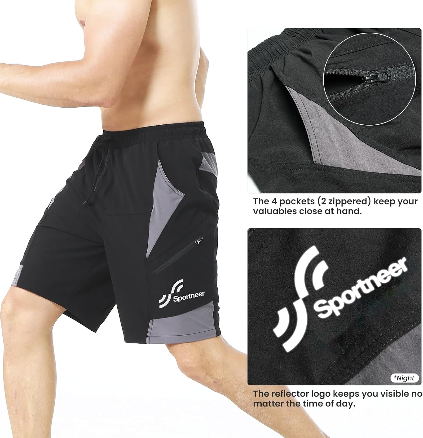 Thumbnail 3 de Sportneer MTB Radlerhose 3D-Polsterung