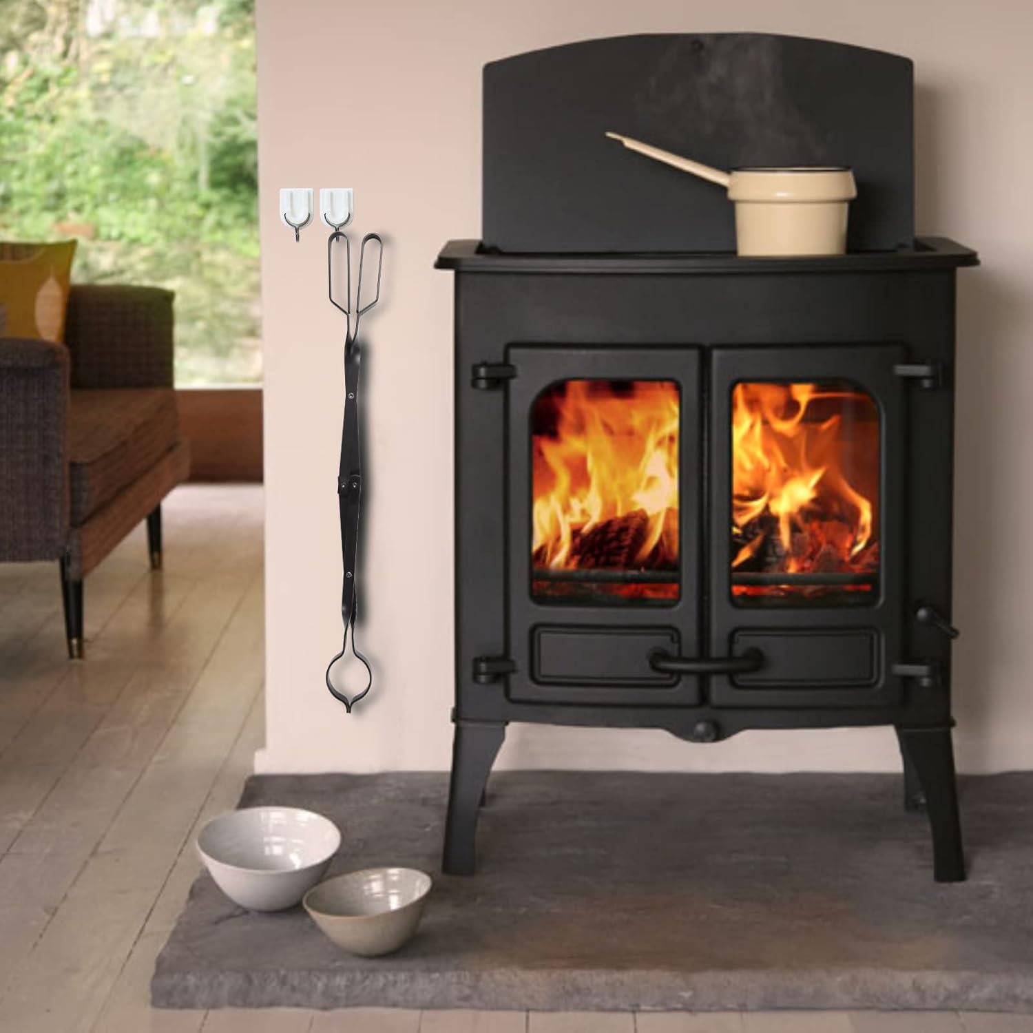 Thumbnail 4 de Uten Pinzas para Chimenea 66 cm