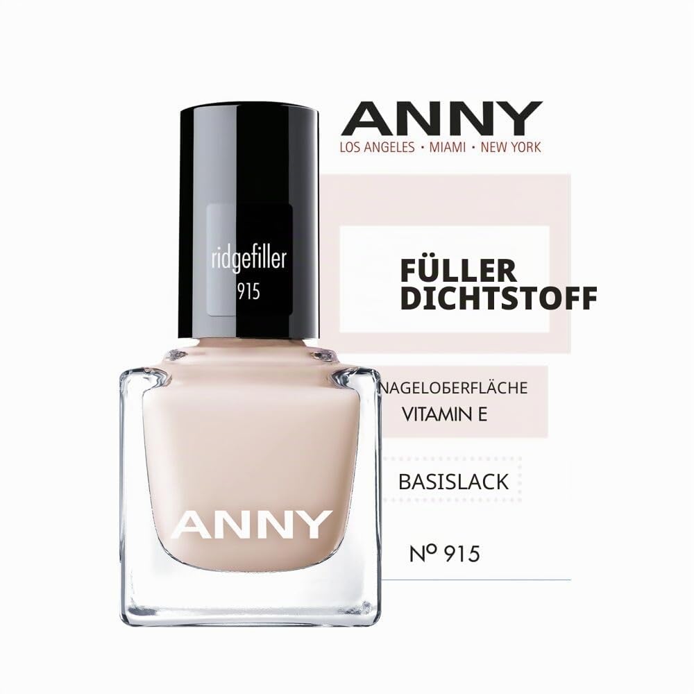 Detalle 2 de ANNY Ridge Filler – Speziallack für eine ebene Nageloberfläche, 15 ml