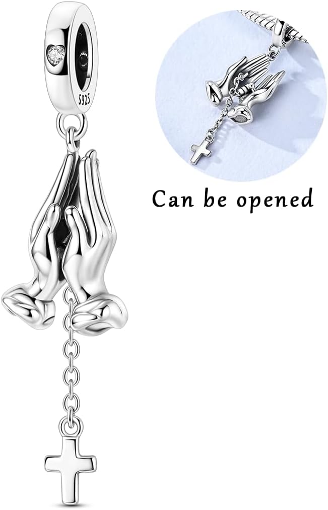 Detalle 2 de Kreuz Charms Für Armbänder 0,46 cm Lochgröße
