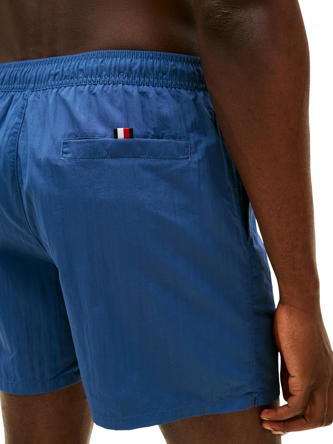 Detalle de Tommy Hilfiger Herren Badehose – zeitlose Passform, recyceltes Nylon