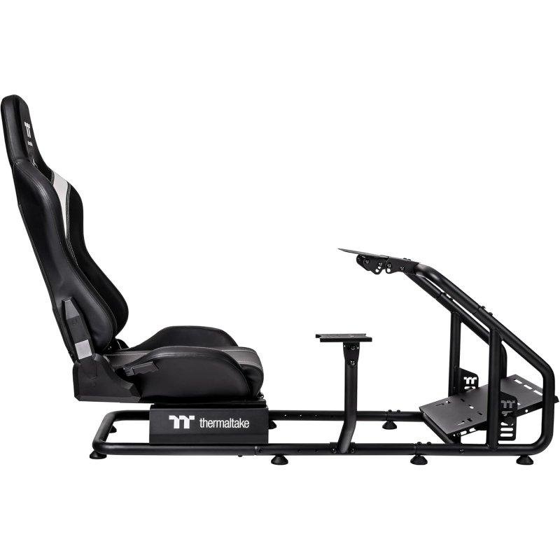 Thumbnail 3 de Thermaltake GR300 Racing Simulator Cockpit Aluminium Negro: cockpit de aluminio para simracing