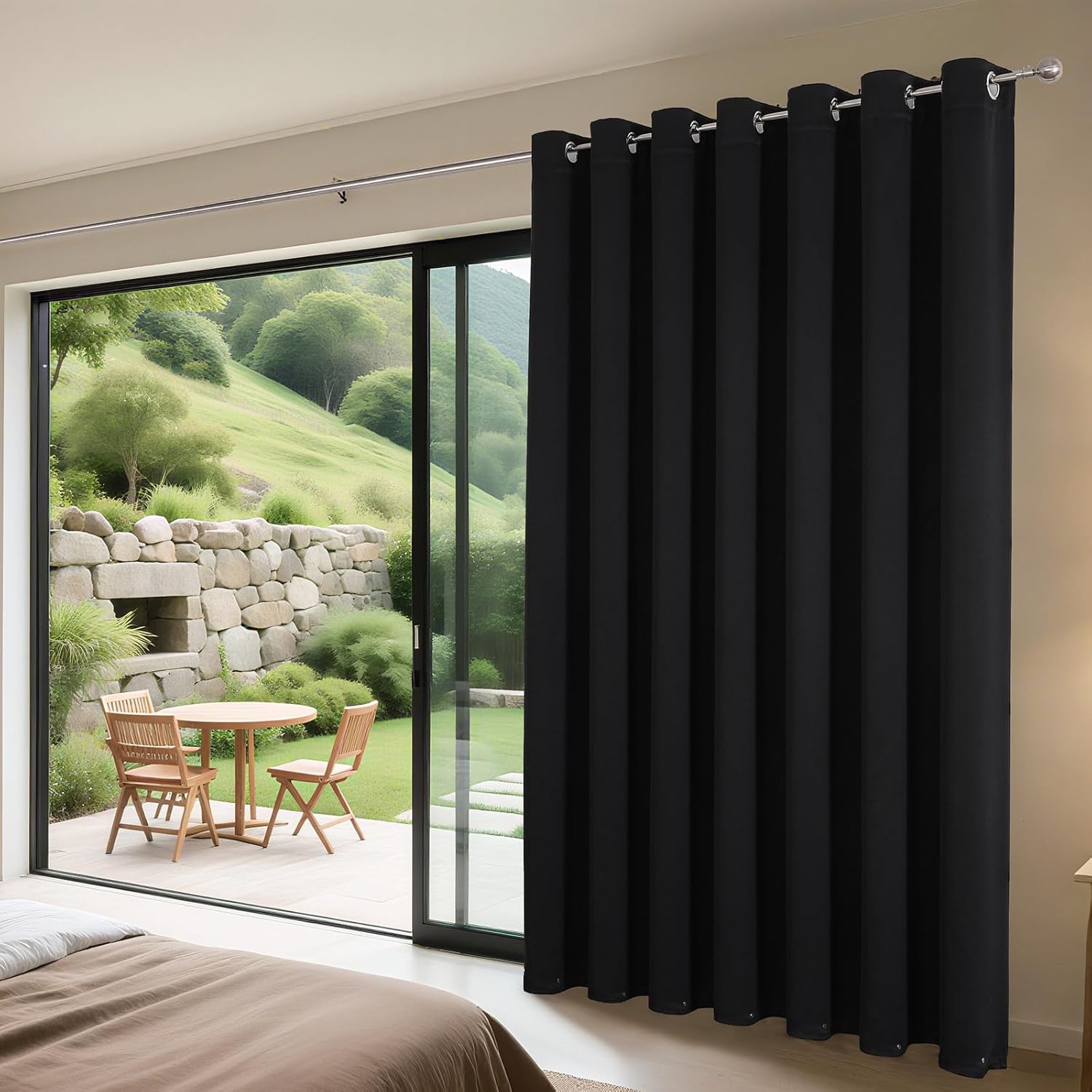 Thumbnail 2 de Joydeco Blackout Patio Sliding Door Curtains 100x84 in 🏡