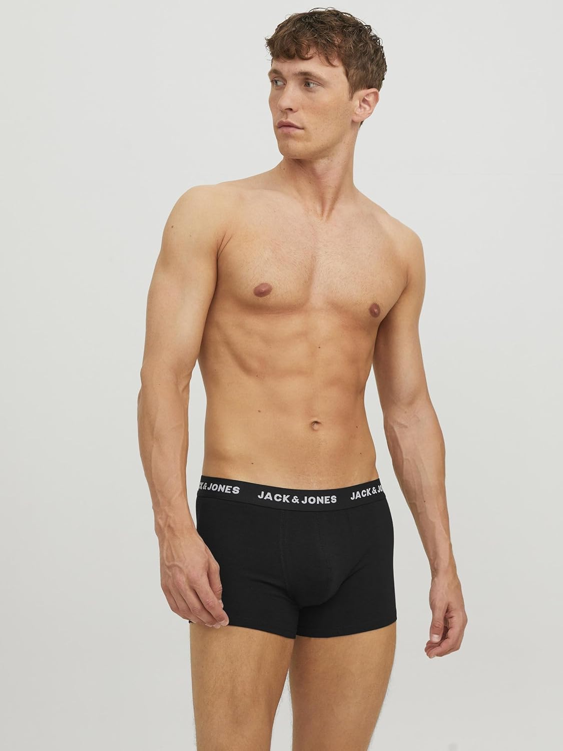Detalle 2 de JACK & JONES Trunks 7-Pack de algodón con elastano (Black, talla XL)