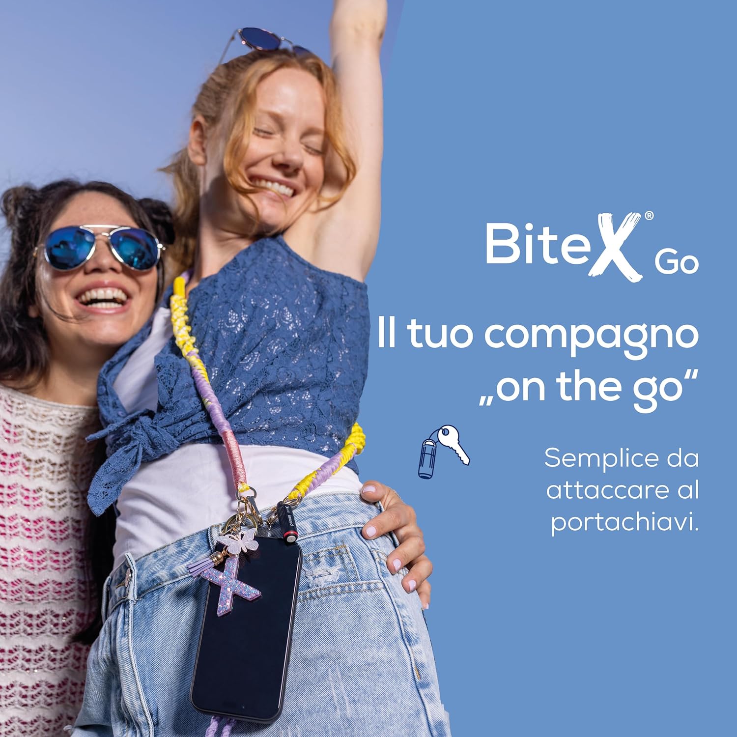 Detalle de Beurer BiteX Go Dopopuntura: trattamento termico USB-C per punture di insetti, luce integrata