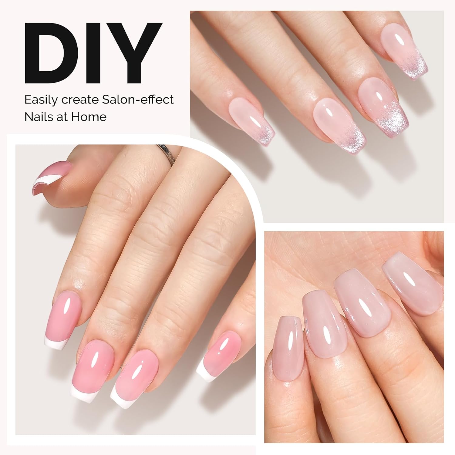 Thumbnail 6 de MelodySusie Short Ballerina X Nail Tips 600pcs 💅