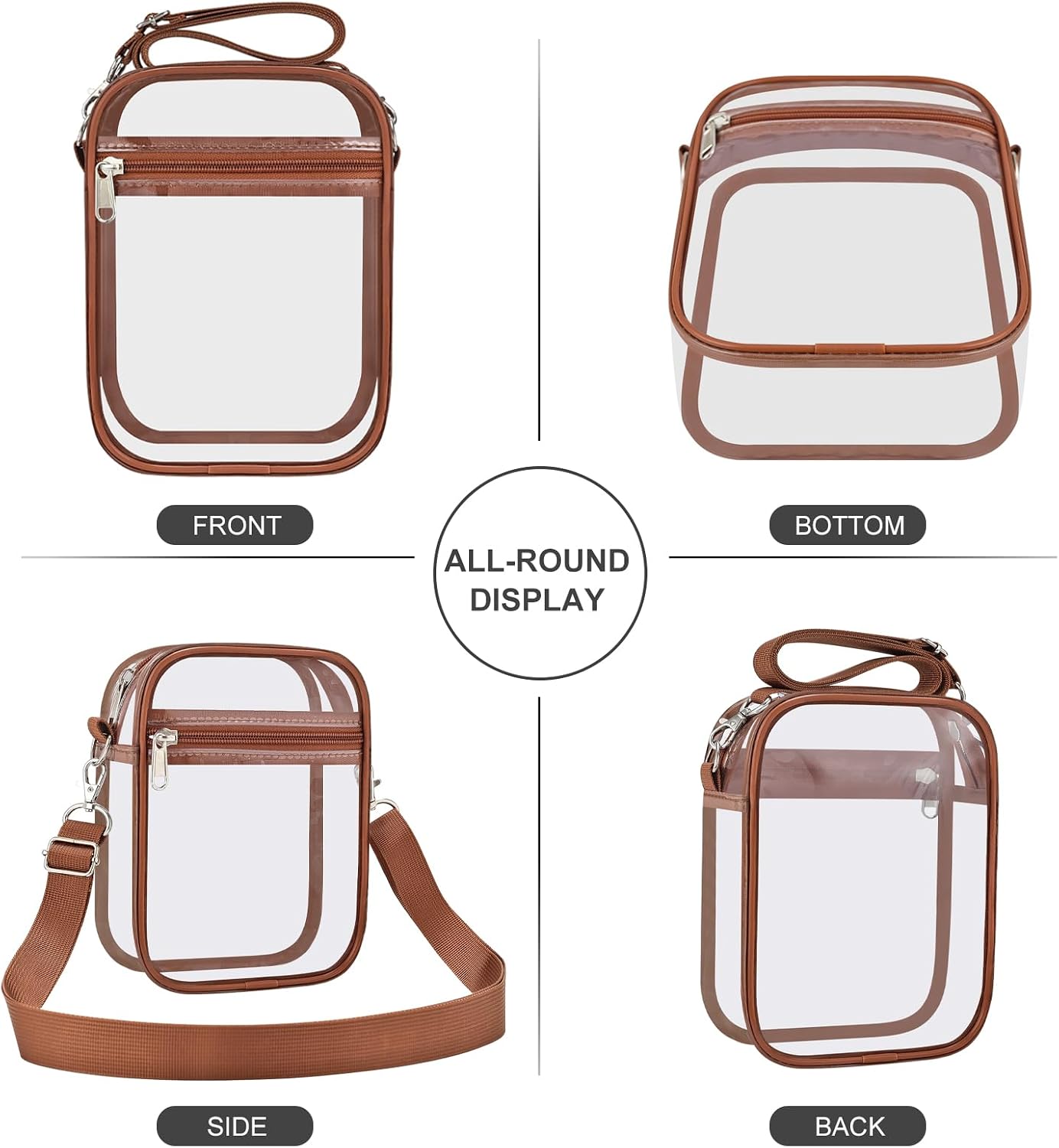 Thumbnail 6 de USPECLARE Clear Crossbody Bag, PVC