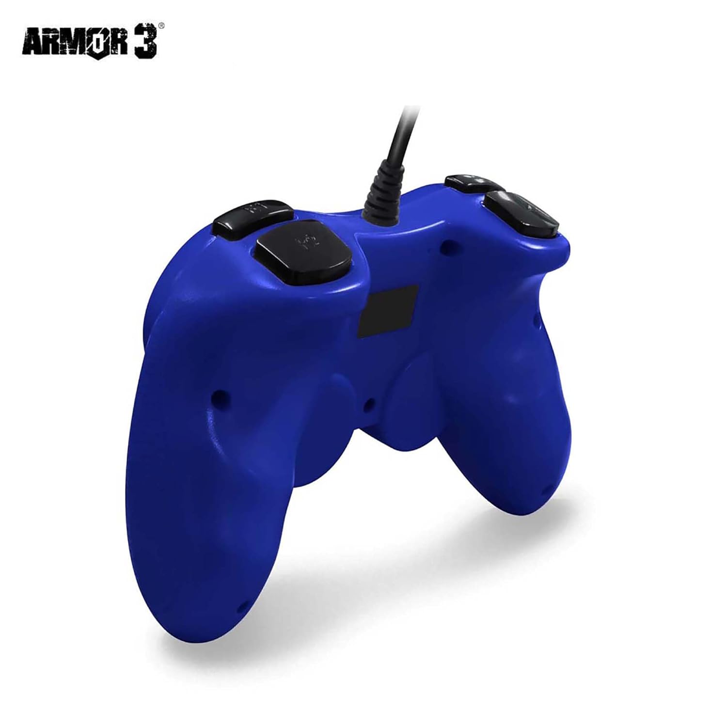 Detalle de Armor3 Nuplay Wired Game Controller for PS3 (Blue)