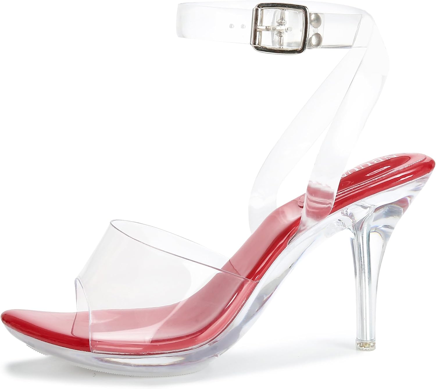 Detalle de NBUUNBU Clear Heels 3.74-Inch Heel