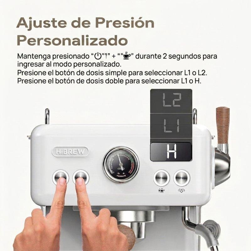 Thumbnail 1 de HiBREW H10 Plus: cafetera espresso semi-automática con control preciso y modo frío
