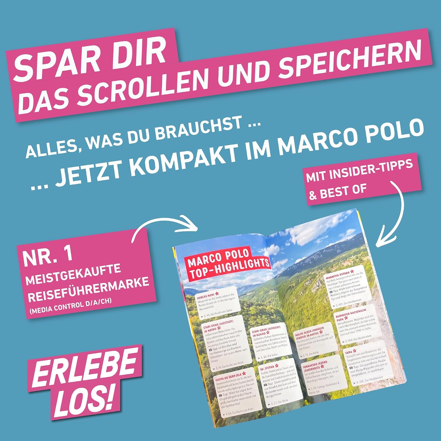 Detalle de MARCO POLO Reiseführer Wien – reseguide med insidertips och kostnadsfri turapp