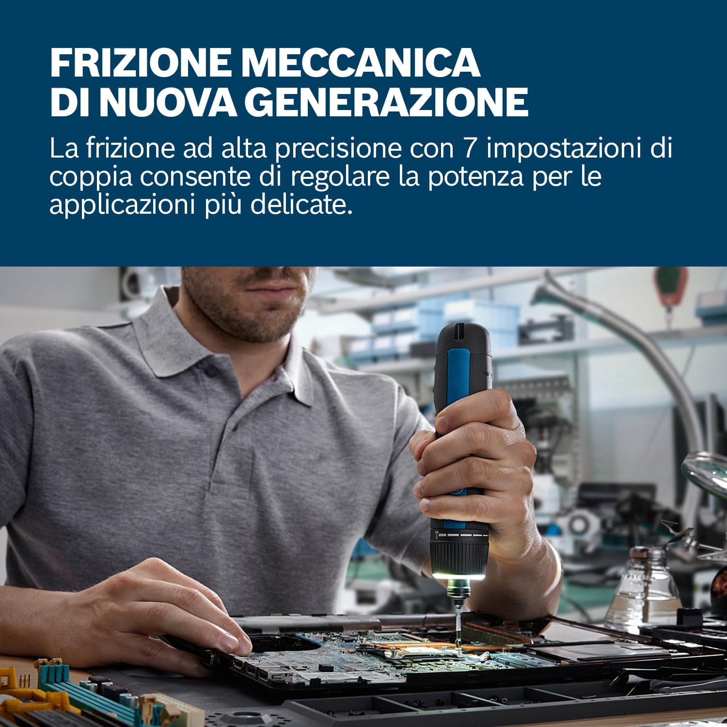 Thumbnail 1 de Bosch Professional GO 3 avvitatore a batteria, set da 8 bit + portapunte, anello LED e cavo USB‑C