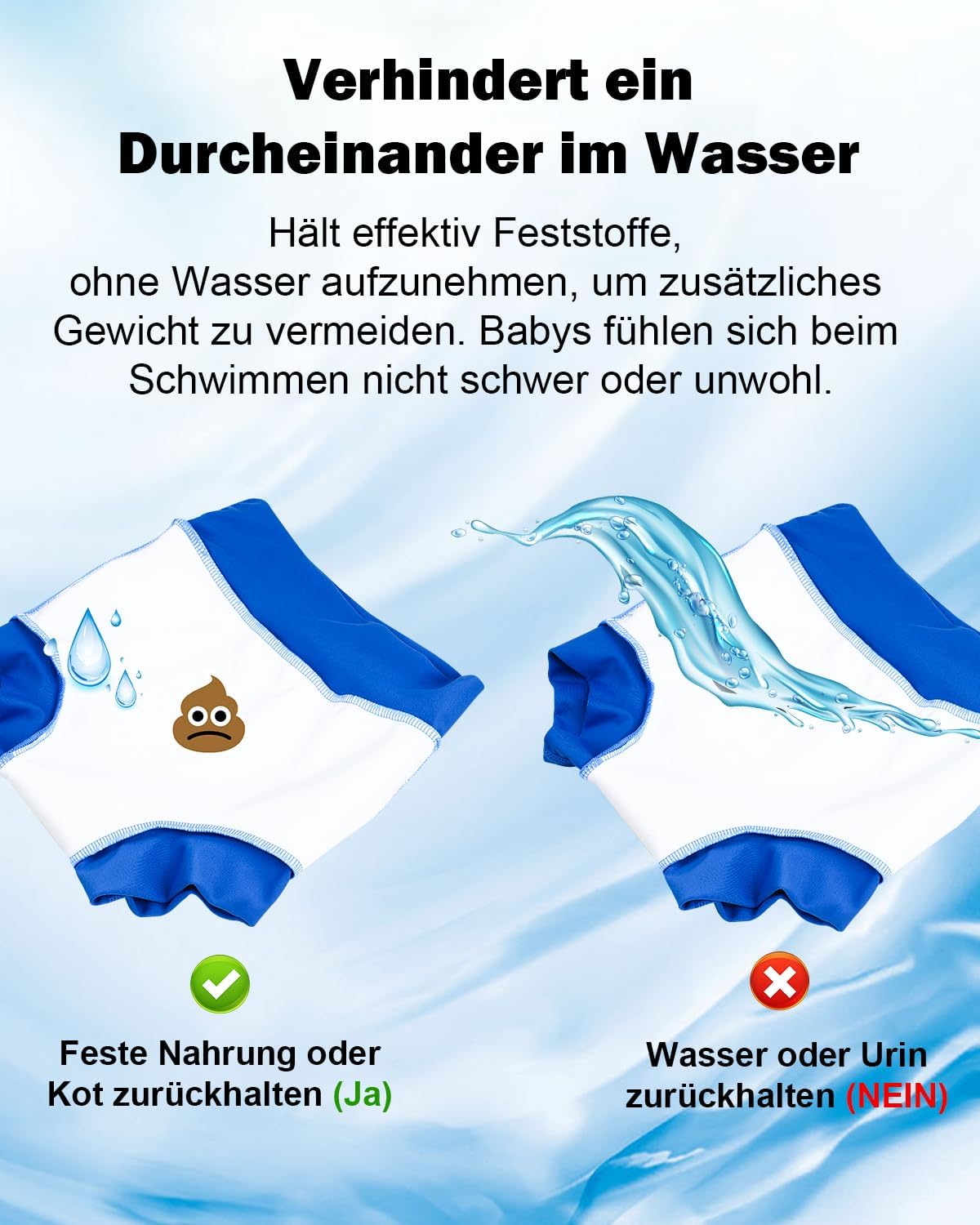Thumbnail 3 de Schwimmwindel wiederverwendbar 3 Stück für Baby