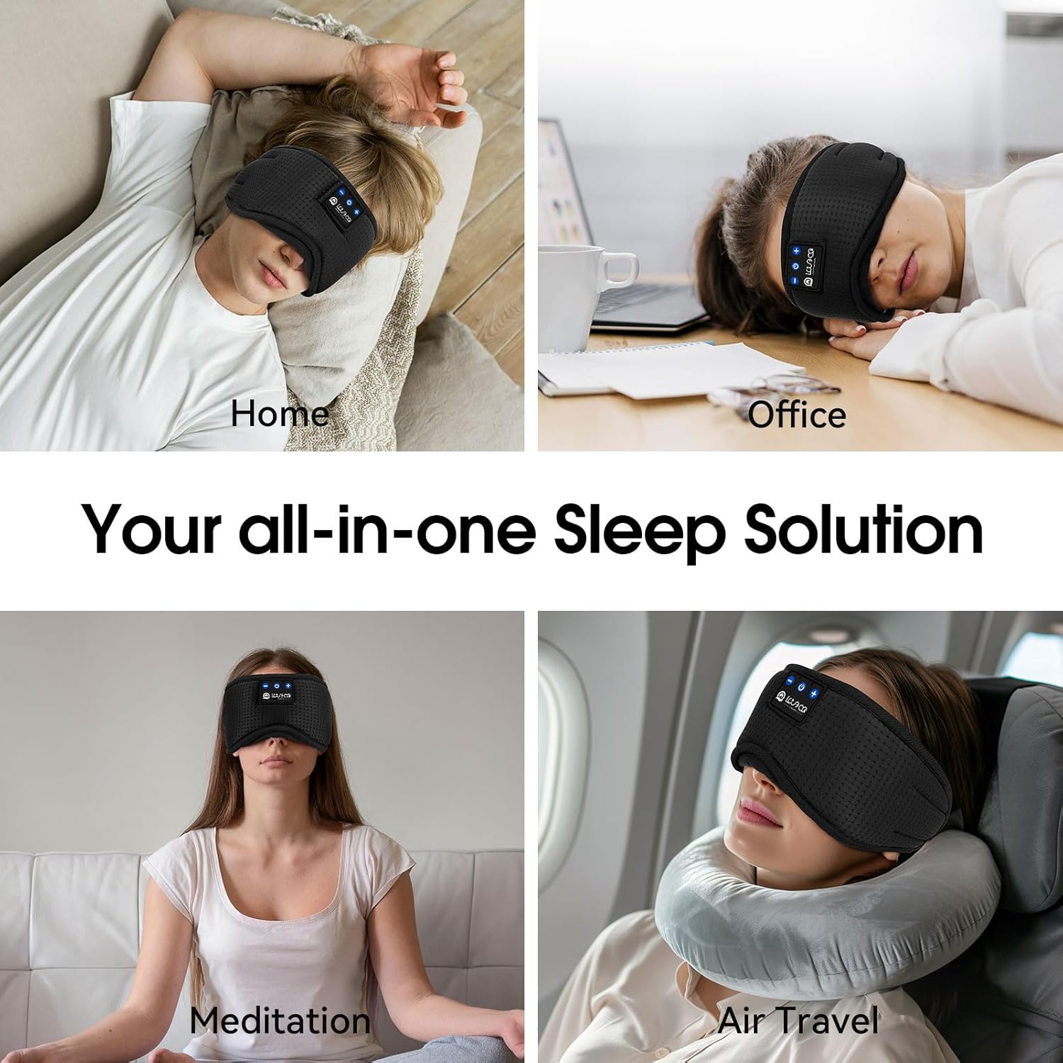 Thumbnail 6 de Love Eye Sleep Mask with Bluetooth Headphones