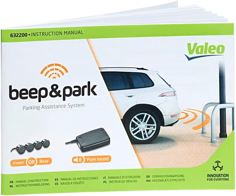 Thumbnail 4 de VALEO 632200 Einparkhilfe Beep&Park Kit: 4 Sensoren + Lautsprecher für Front- oder Heckeinbau