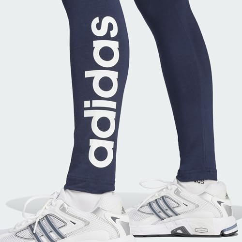 Thumbnail 3 de adidas Mujer Leggings Altos Essentials con Logo, Legend Ink  🖤