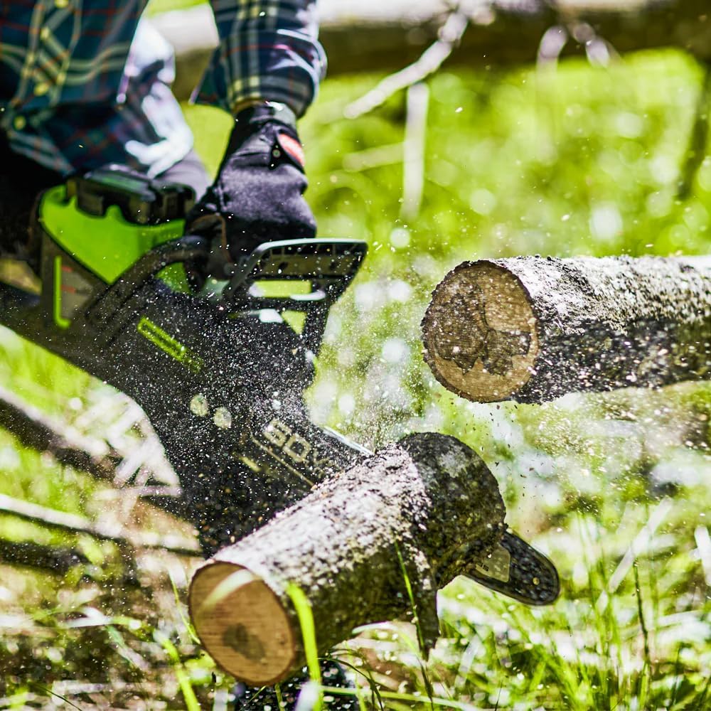 Thumbnail 6 de Greenworks Cordless Chainsaw, 18-Inch