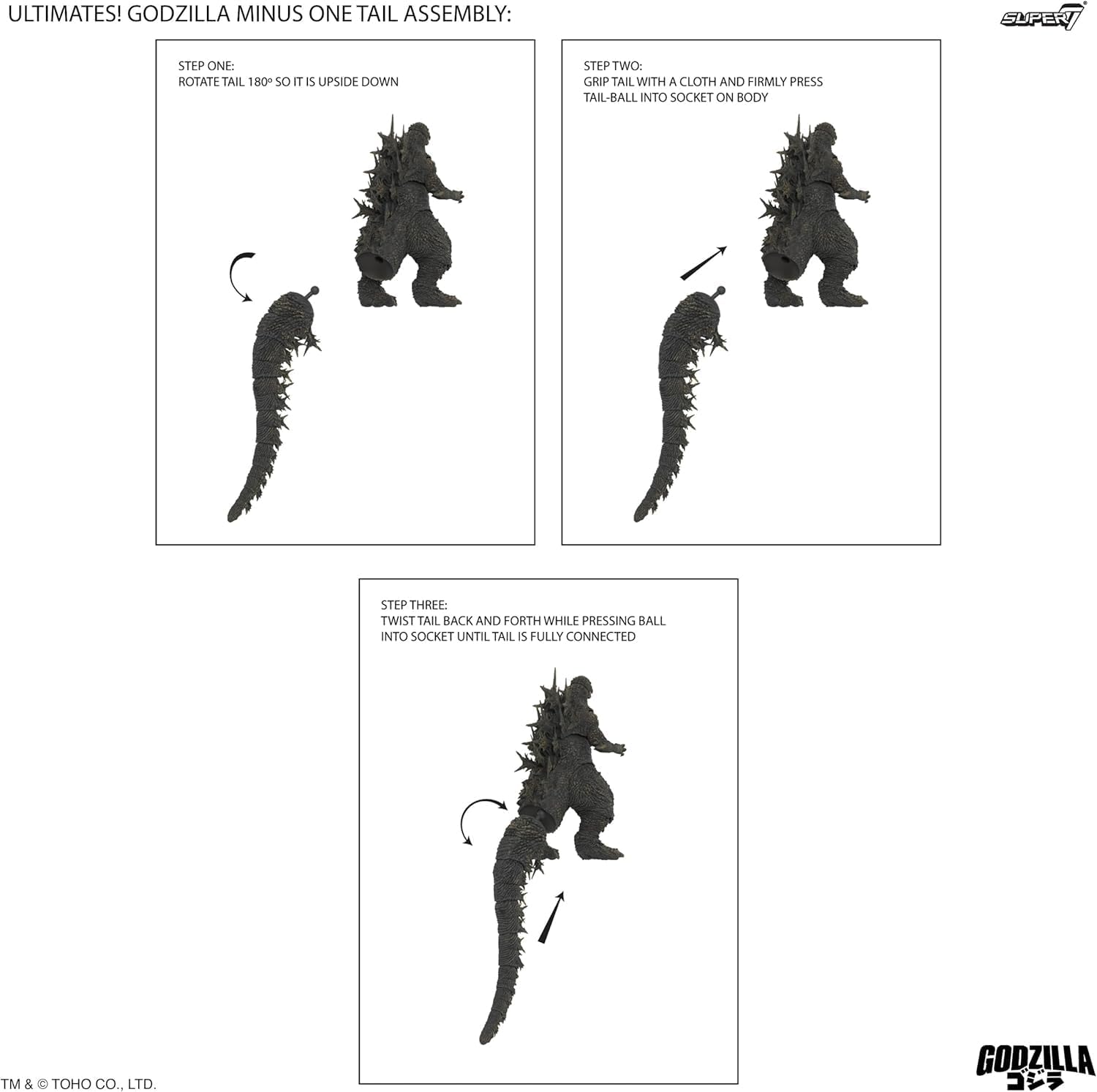 Detalle de Super7 Ultimates! Godzilla Minus One Figure – 8" Toho Kaiju