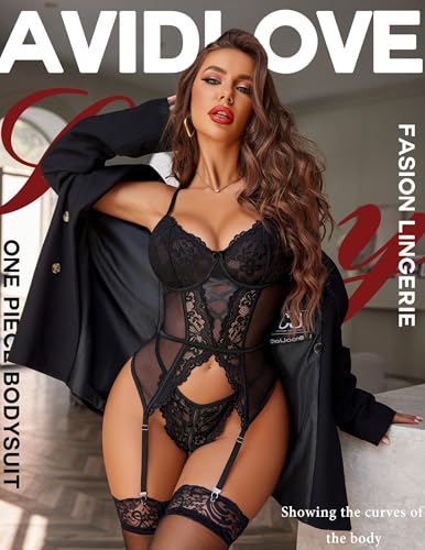 Thumbnail 3 de Avidlove corset en dentelle pour femme