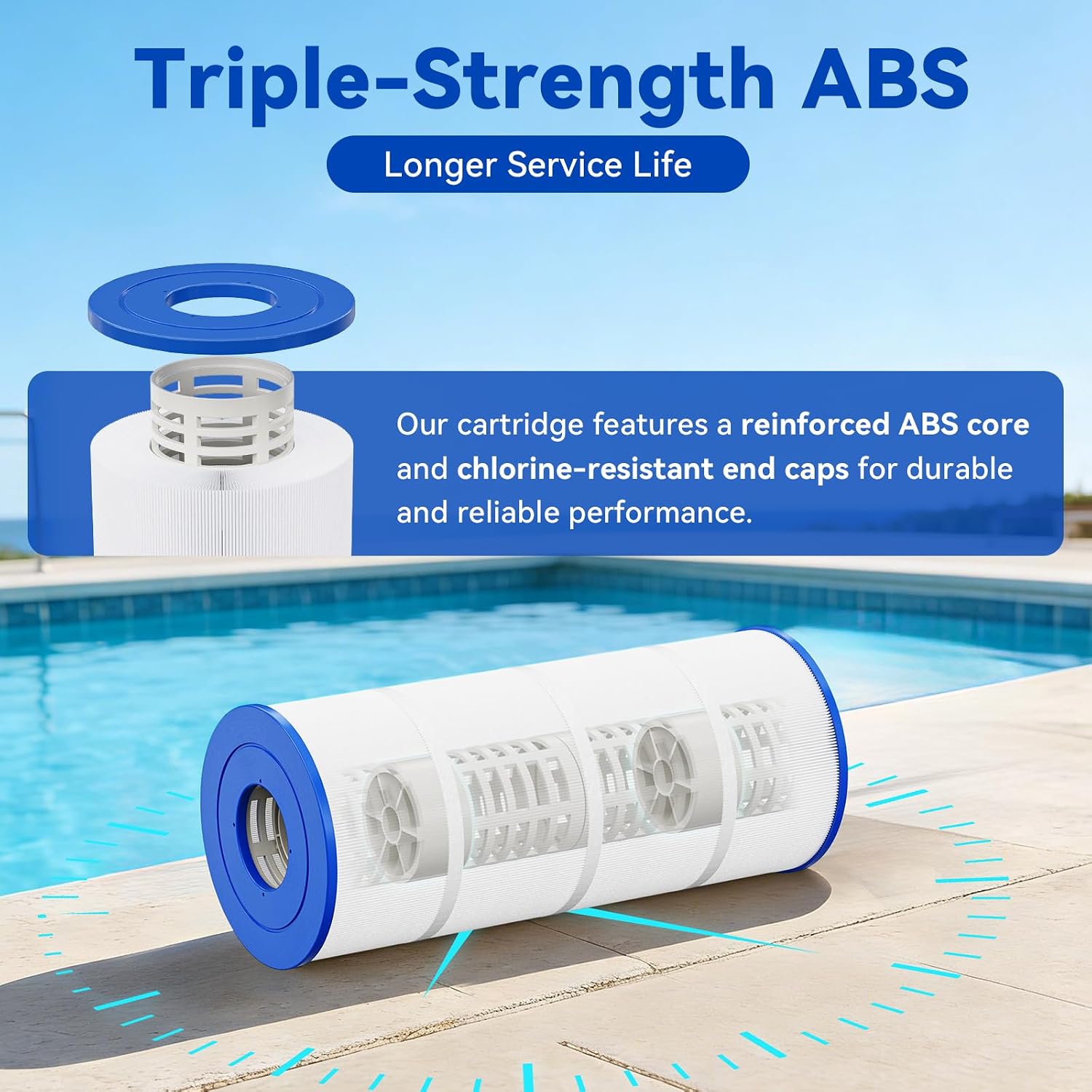 Thumbnail 5 de Hiioors pool filter cartridge 150 sq. ft.