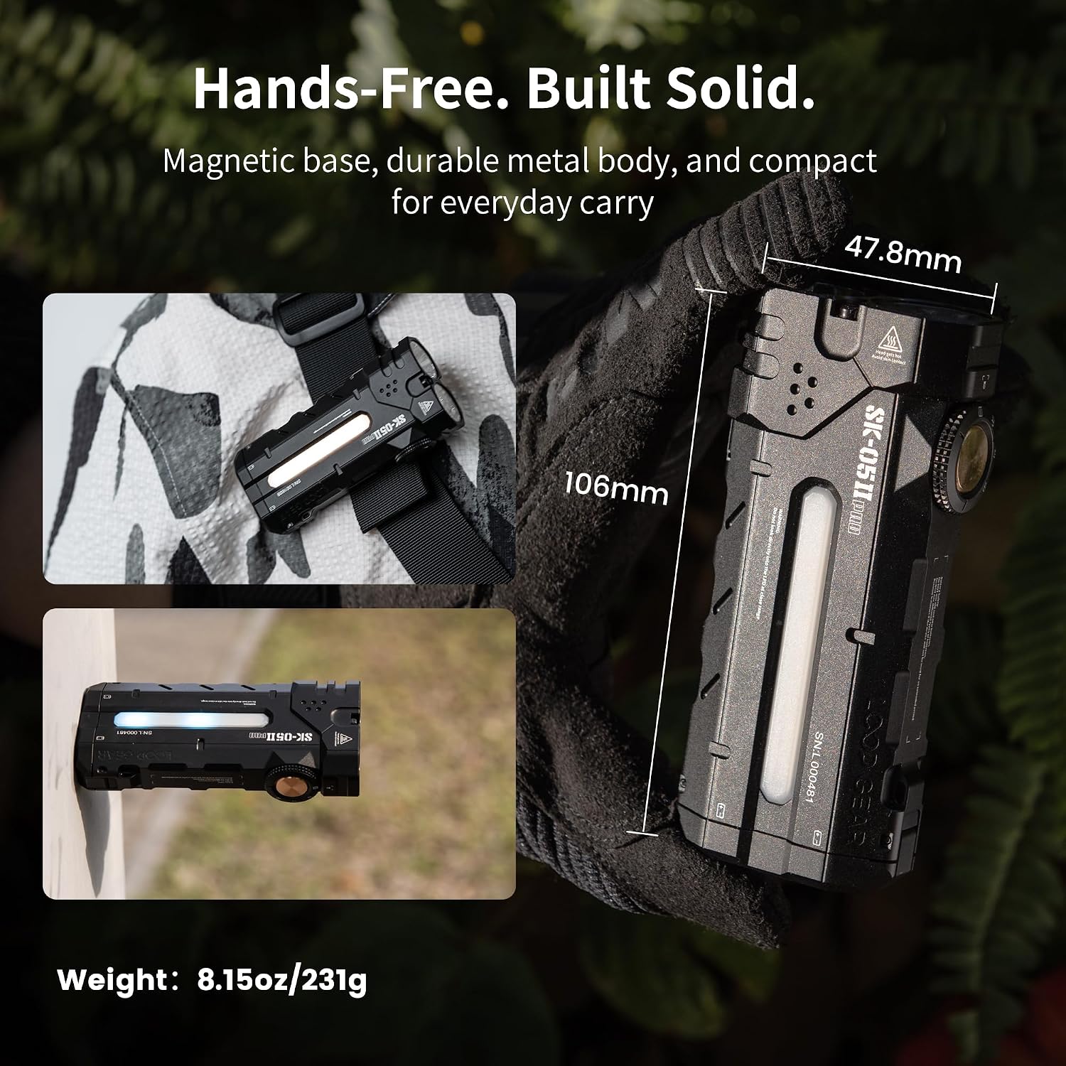 Thumbnail 5 de LOOP GEAR SK05 Pro 2 EDC Torch: A versatile 5000LM flashlight for camping and emergencies