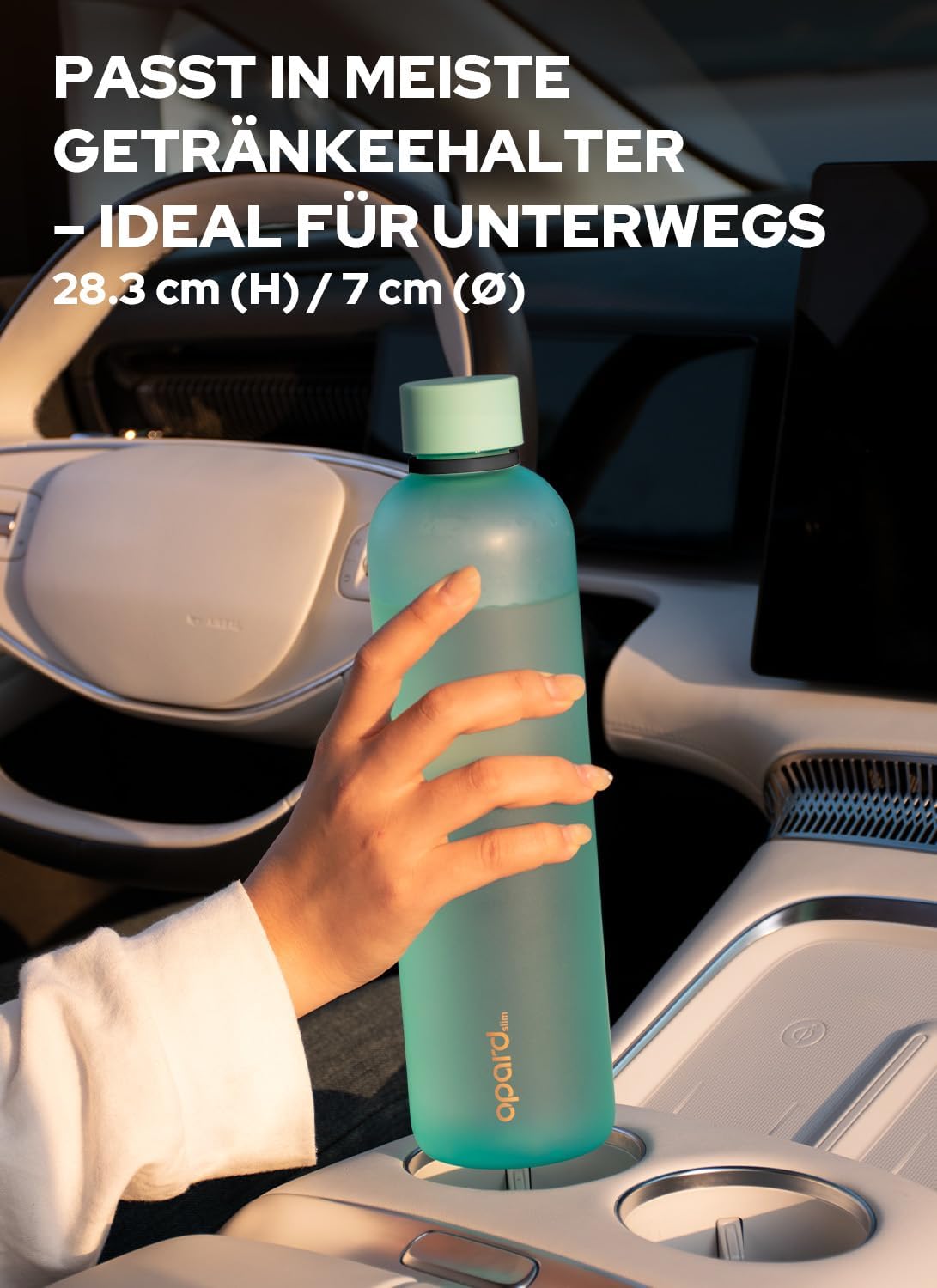 Detalle 1 de Opard Slim Trinkflasche 1 l für Sprudel