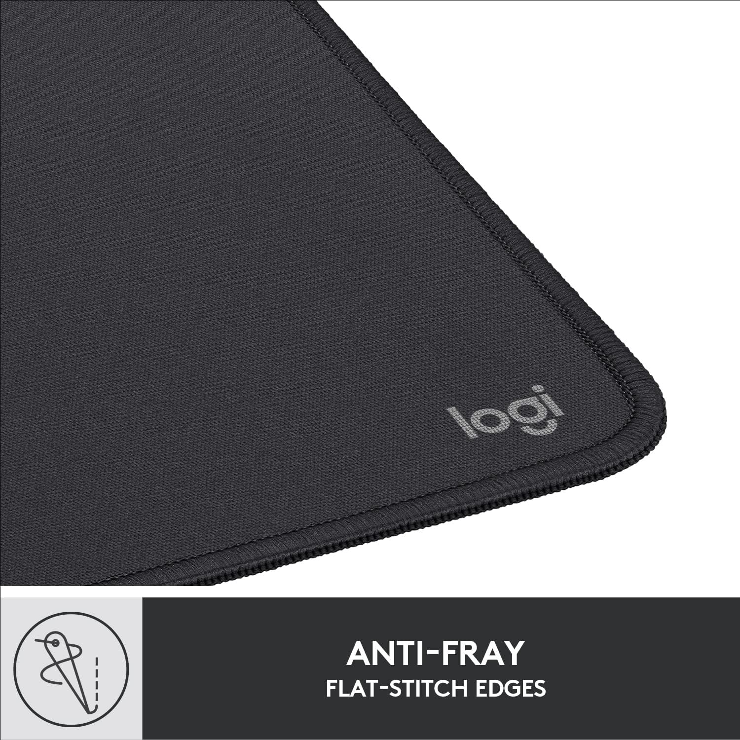 Thumbnail 4 de Logitech Studio Series mouse pad with anti-slip rubber base (Grey)