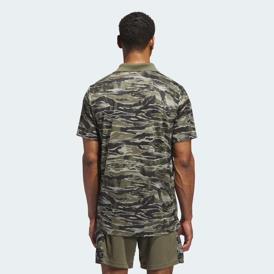 Thumbnail 1 de adidas TR-ES CAMO POLO verde