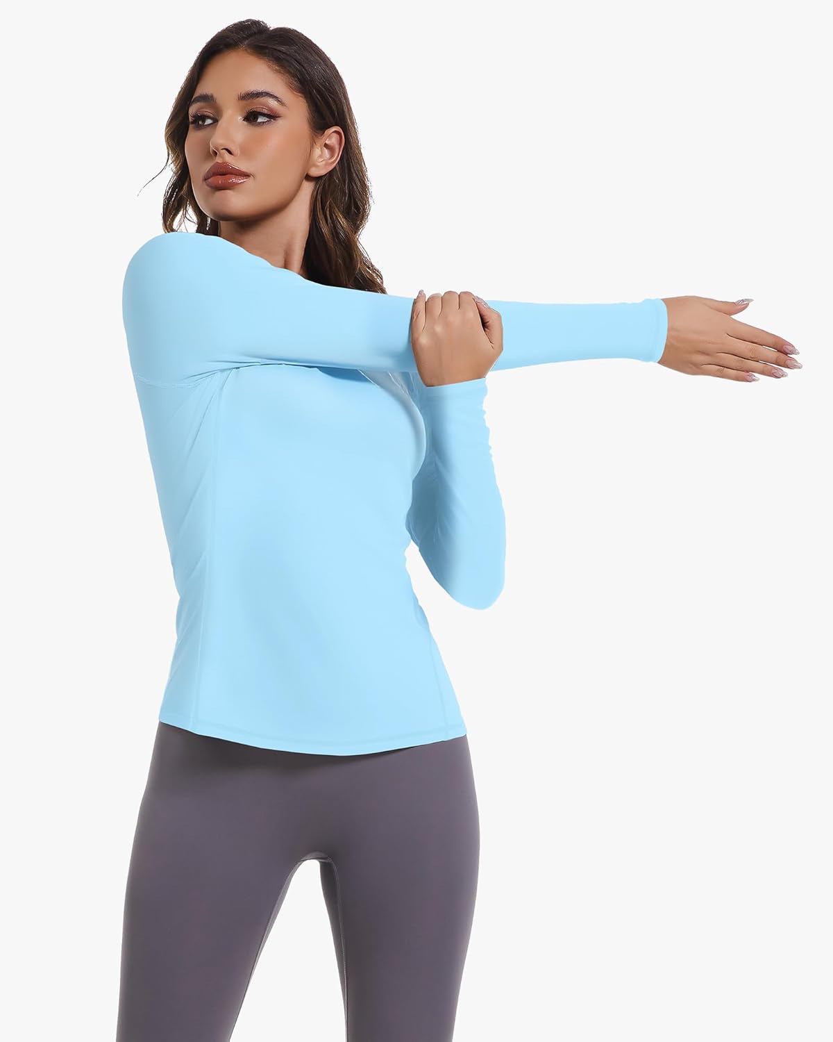 Thumbnail 2 de 4 Pack Women's Compression Long Sleeve Shirts