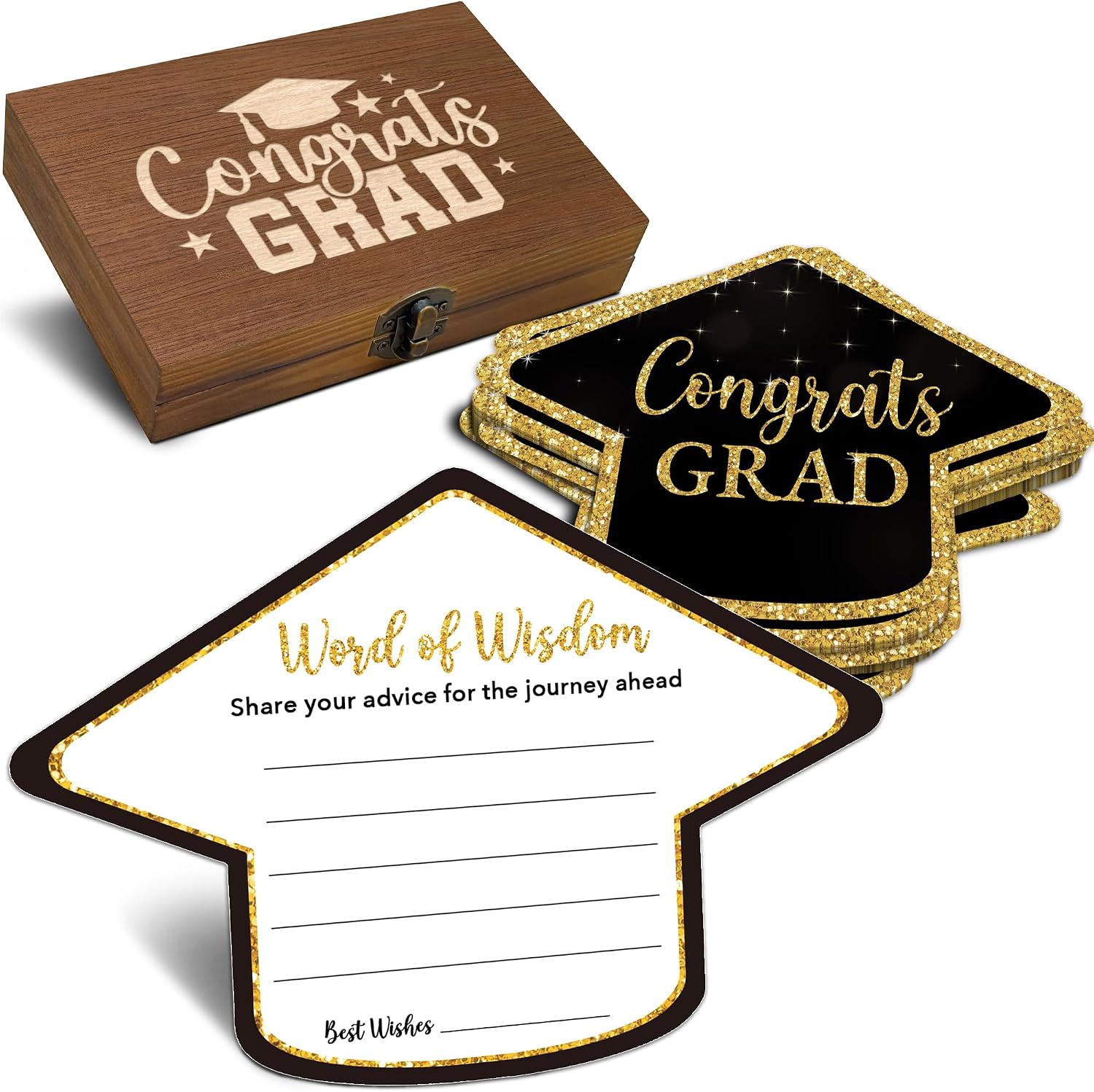 Detalle de BHTPNG Graduation Advice Cards, 4x6-Inch