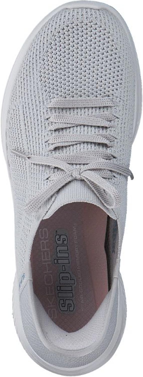 Thumbnail 6 de Skechers Mujer Ultra Flex 3.0 Elevated Motion Slip-In – Light Gray Knit/Trim