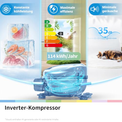 Thumbnail 2 de Comfee Kühlschrank mit Gefrierfach 113 l
