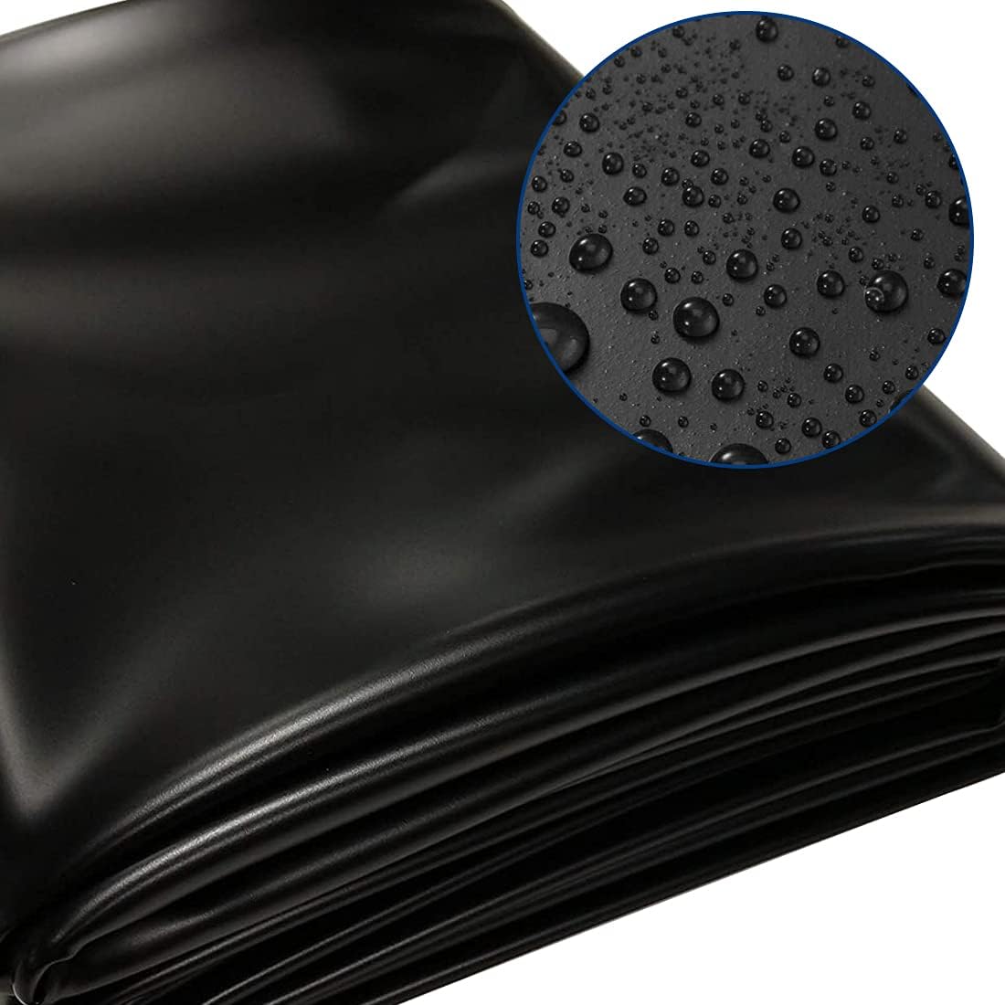 Detalle de Pond Liner Flexible Fish Pond Bed Liners 2m x 2m – HDPE, 0.4mm