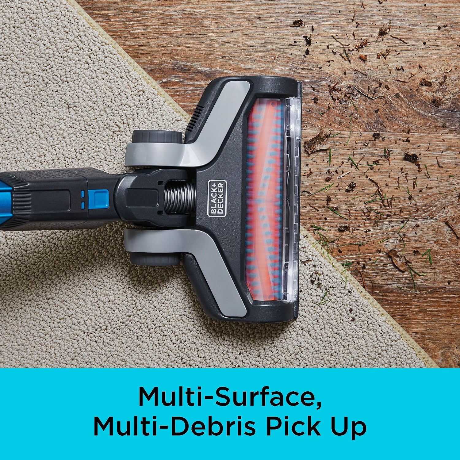 Detalle de BLACK+DECKER Powerseries Extreme BSV2020G Cordless Stick Vacuum, 20V