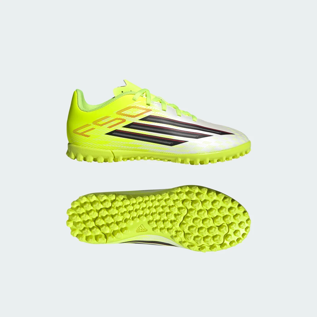 Detalle de Zapatilla de fútbol F50 CLUB para moqueta (Infantil) – Adidas