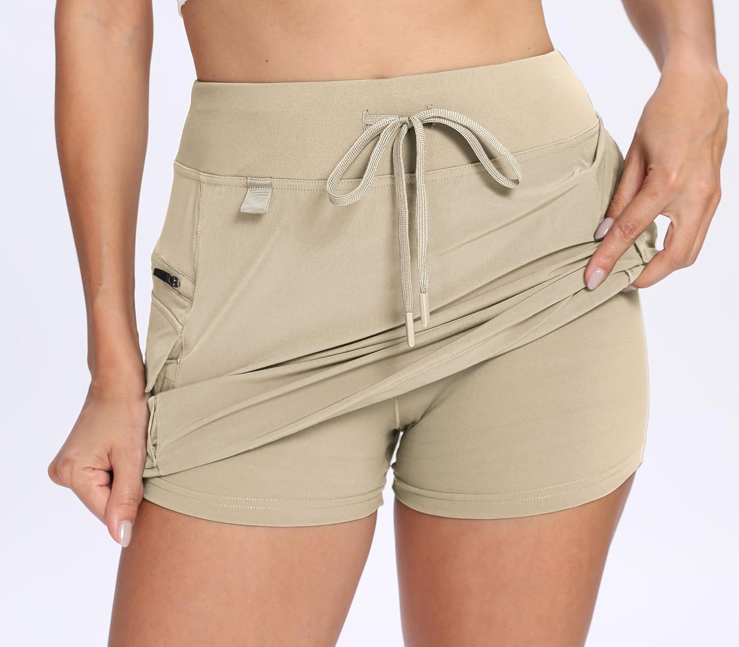Thumbnail 2 de Timuspo High Waist Skorts for Women UK – Cargo Pocketed Quick‑Dry Casual Skirt