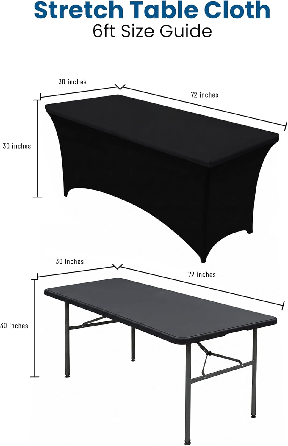 Thumbnail 4 de Utopia Kitchen nappe extensible 183 cm