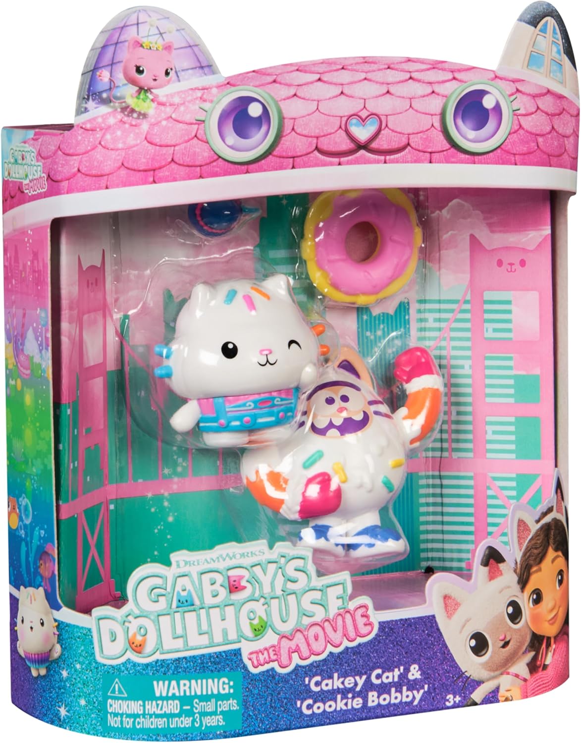 Thumbnail 4 de Gabby's Dollhouse: Le Film Kuchi & Cookie Bobby — Jeu de Figurines avec Accessoires (à partir de 3 ans)