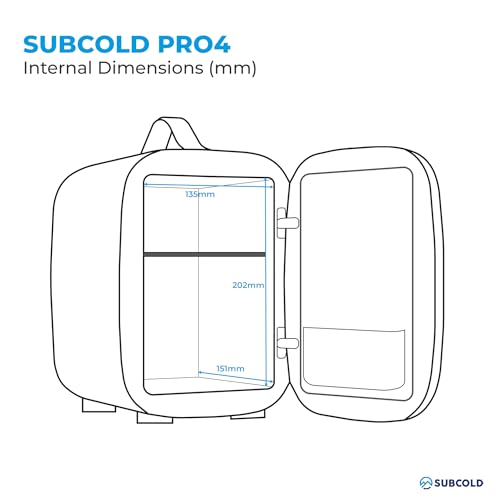 Thumbnail 9 de Subcold Pro4 4L Mini Fridge, Quiet Thermoelectric Cooling, AC & USB