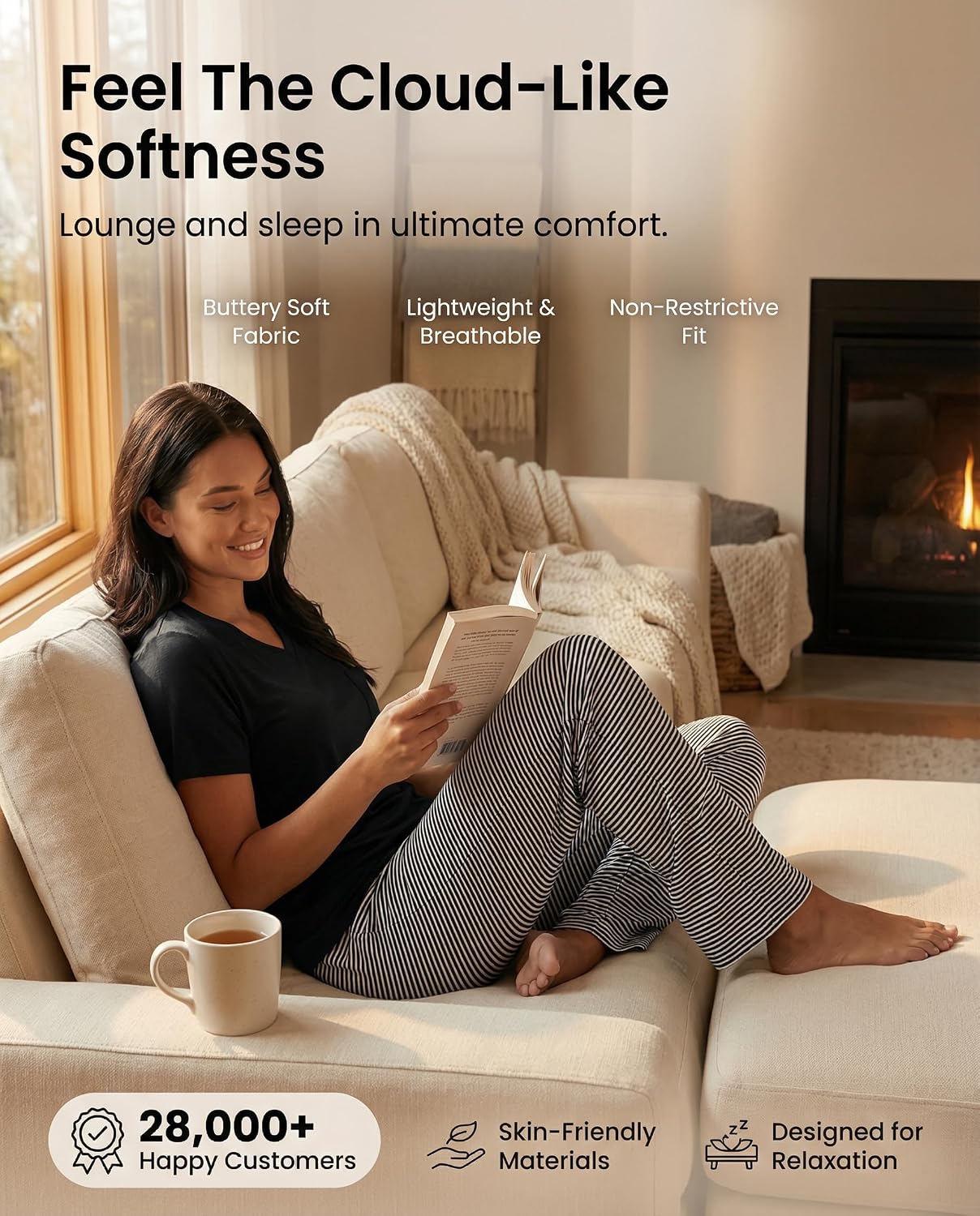 Detalle 2 de Real Essentials 2 Pack Women's Pajama Sets