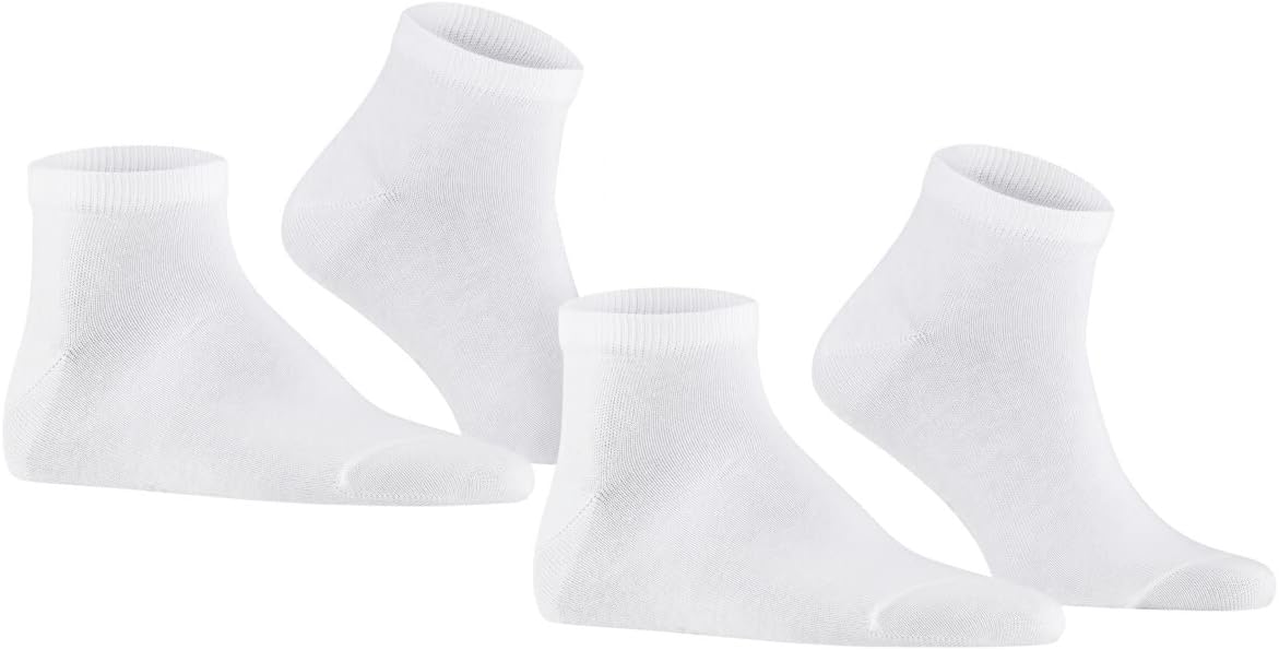 Detalle de FALKE Herren Happy 2-Pack Sneakersocken – atmungsaktive Baumwolle, verstärkt, Allrounder, kurz, 2 Paar