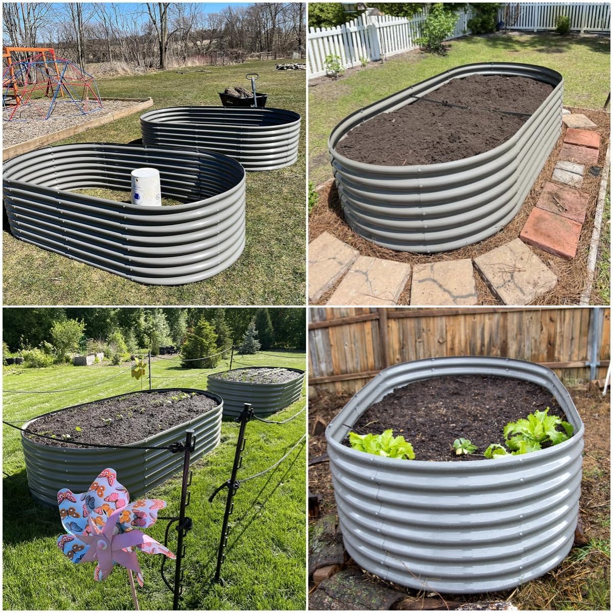 Detalle 2 de A ANLEOLIFE Raised Garden Bed 478 Gallon