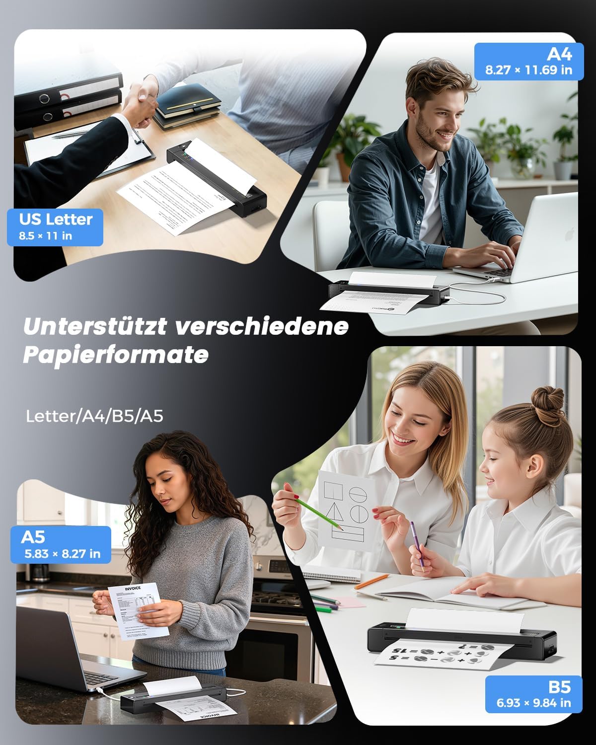 Thumbnail 1 de TATTMUSE Thermodrucker A4 1500 mAh 🖨️