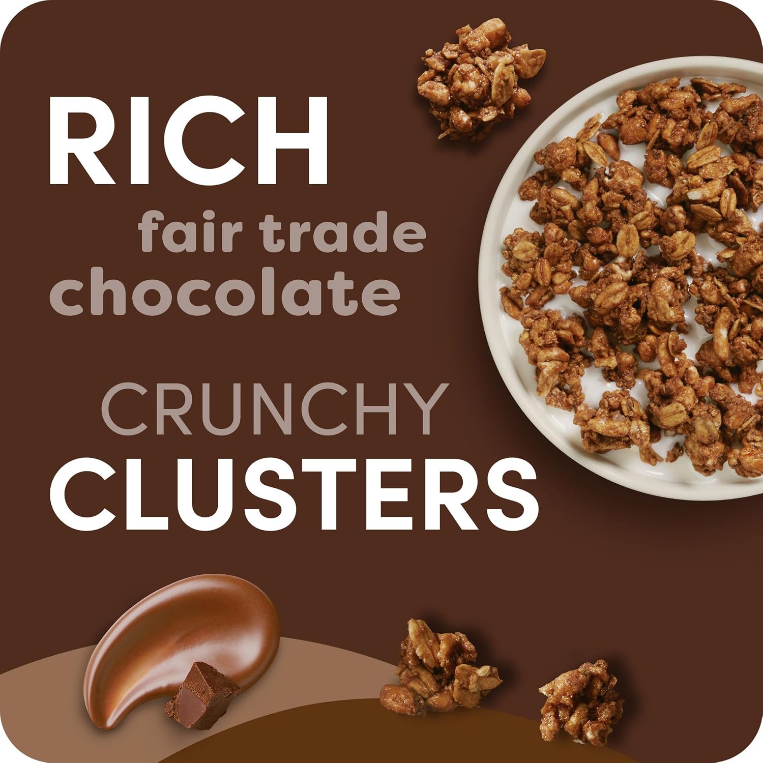 Thumbnail 2 de Kashi GO 00018627116981 Chocolate Crunch Cereal, 12 Ready-to-Eat Cups