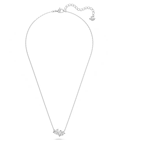 Detalle de Swarovski Collier Mesmera Attract Cœur – Blanc rhodié
