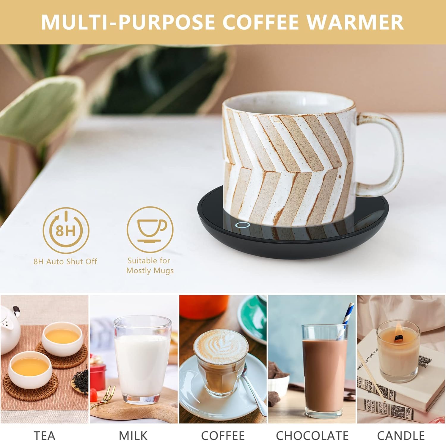 Detalle de GARMEE Mug Warmer Coffee Warmer